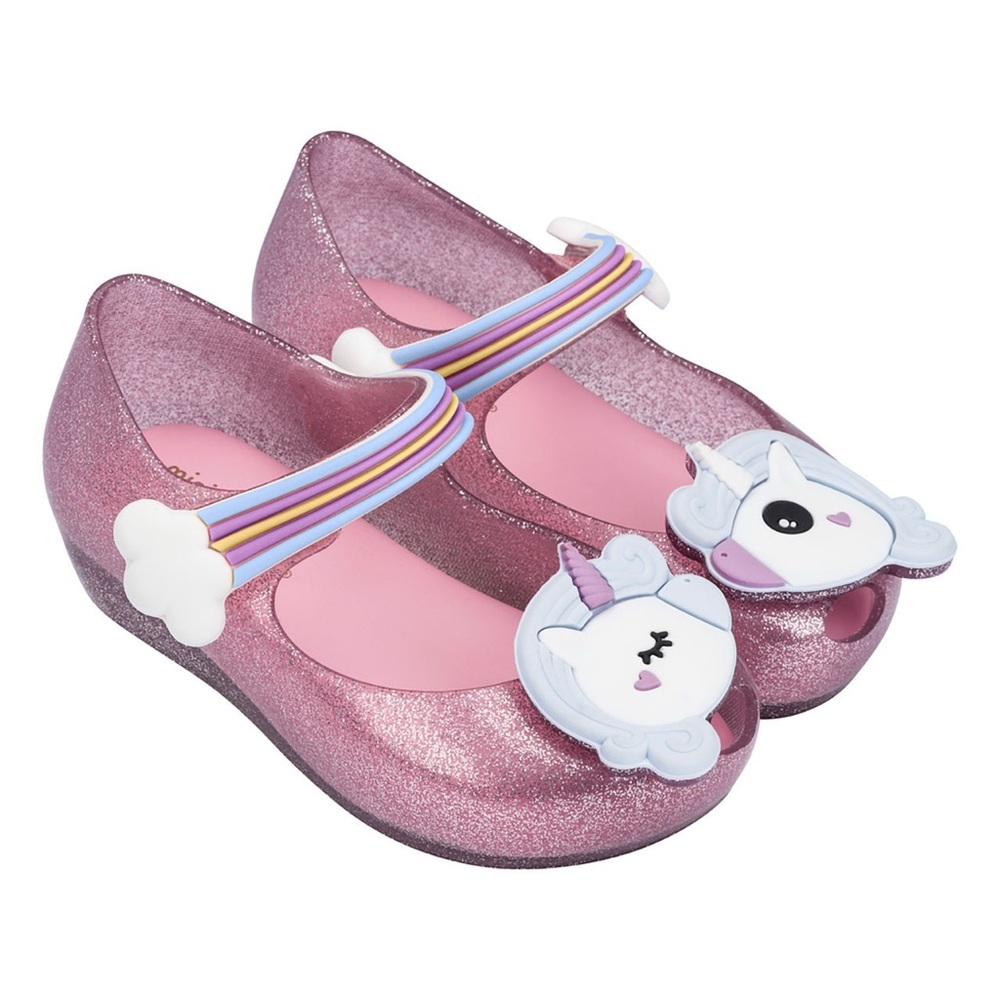 Mini Melissa Sparkling Unicorn little Girl Size 6